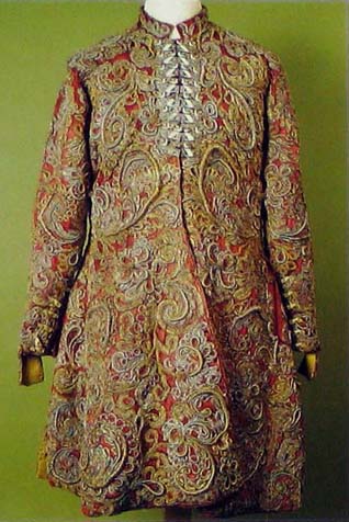 Dolman of Miklos Esterhazy, (1582-1645), Iparmuveszeti Muzeum, In: I.Turnau, history of dress in Central and Eastern Europe from 16 to 18th century