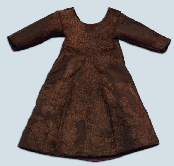 Herjolfsnes No.62 child relatively tight garment, late 14th century, National Museum of Denmark, Copenhagen.