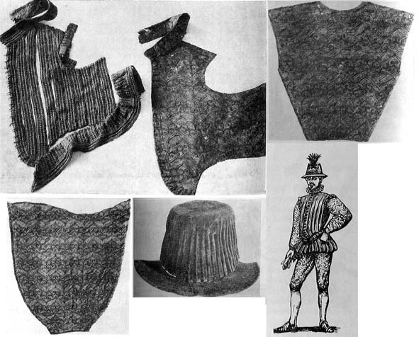 French style doublet ca 1573 found in Crakow, In: Historia ubiorow, Gutkowska-Rychlewska