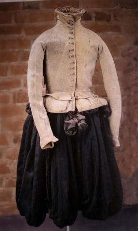 Clothing of Nil Stures murdered in 1567 is now located in Uppsala, Sweden