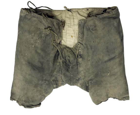 Underpants of Svante Stures murdered in 1567 are now located in Uppsala, Sweden