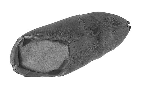 Anglo-Scandinavian Shoe, Coppergate excavation, 10th century, York, Jorvik Viking Centre