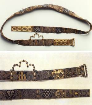 Belt of Fernando de la Cerda (1252-1275), convent Las Huelgas, near Burgos